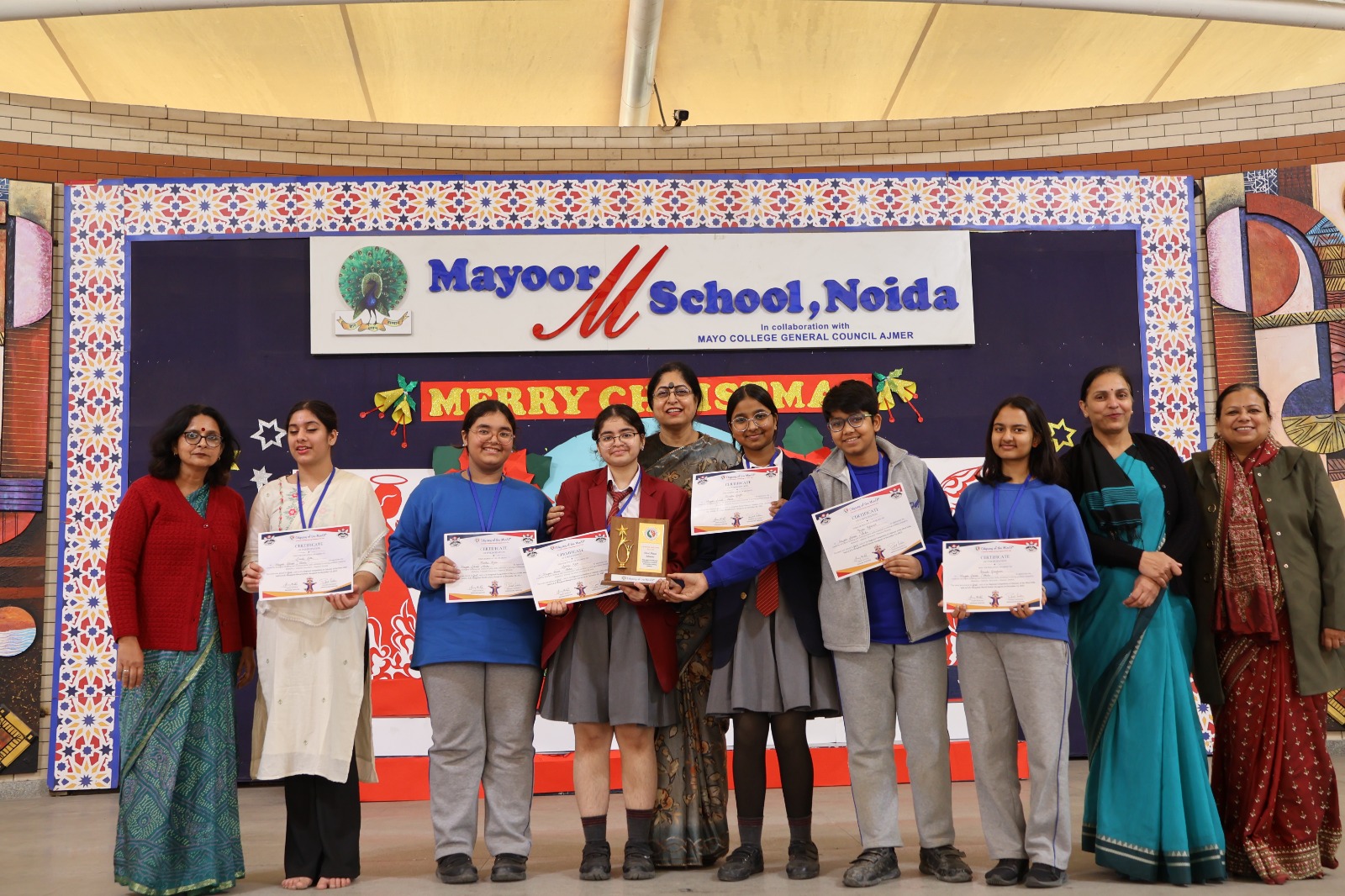 A Symphony of Spirit and Rhythm: Mayoor School, Noida Celebrates Christmas and Fusion Dance